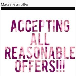 **Accepting All Reasonable Offers!!!**
